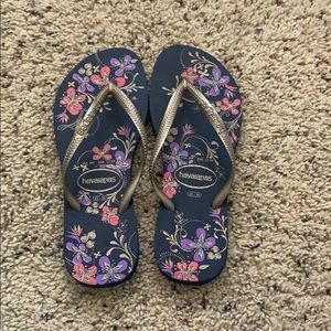 Havaianas Floral Flip Flops